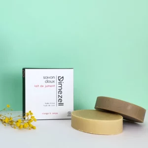 savon, shampoing et cosmétiques au lait de jument