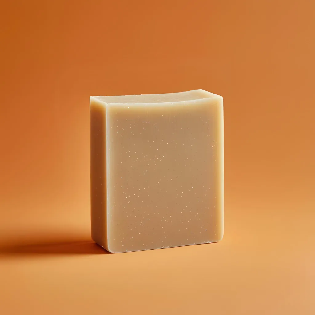 Savon artisanal bio au lait de jument et à l'huile essentiel de mandarine verte Dimezell