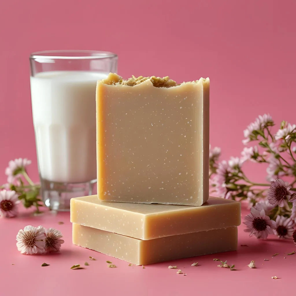 Savon artisanal au lait de jument bio pour peaux sensible, eczéma, psoriasis Dimezell