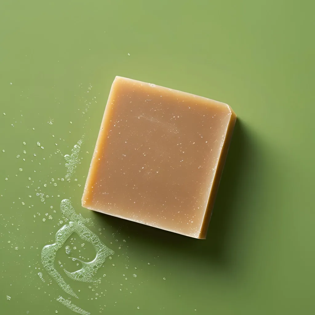 Savon artisanal bio au lait de jument et à l'huile essentiel d'amande amère Dimezell