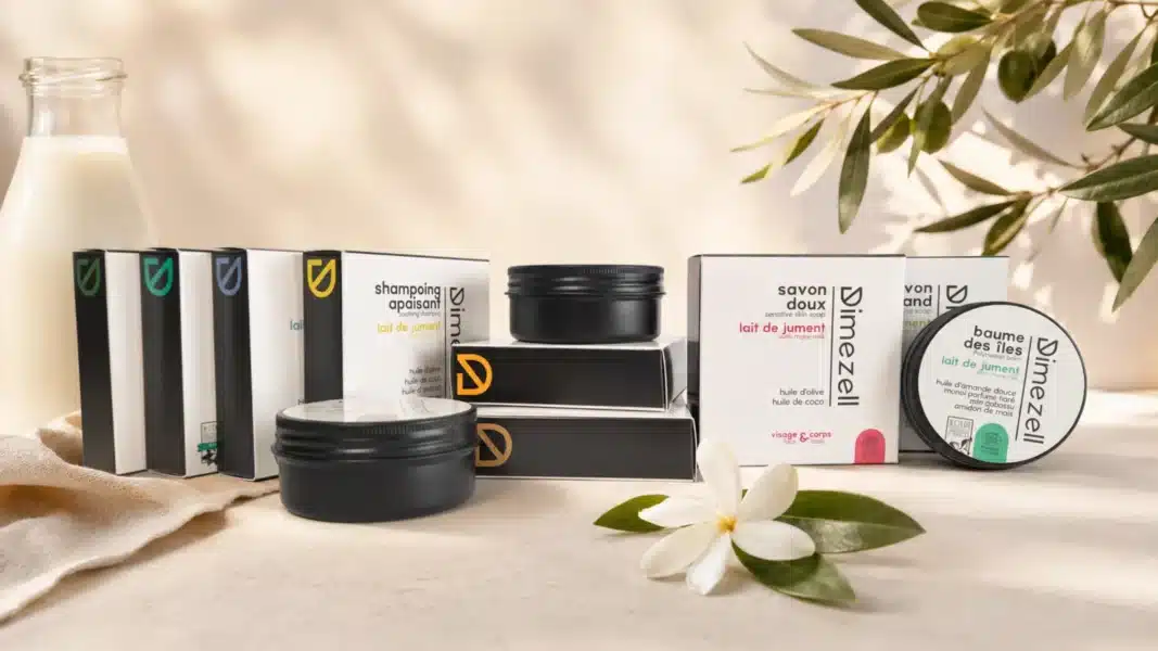 Cosmétiques au lait de jument Solide Bio Dimezell