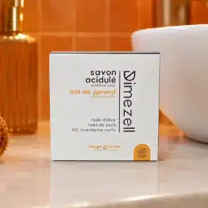 Savon au lait de jument solide Acidulé bio Dimezell