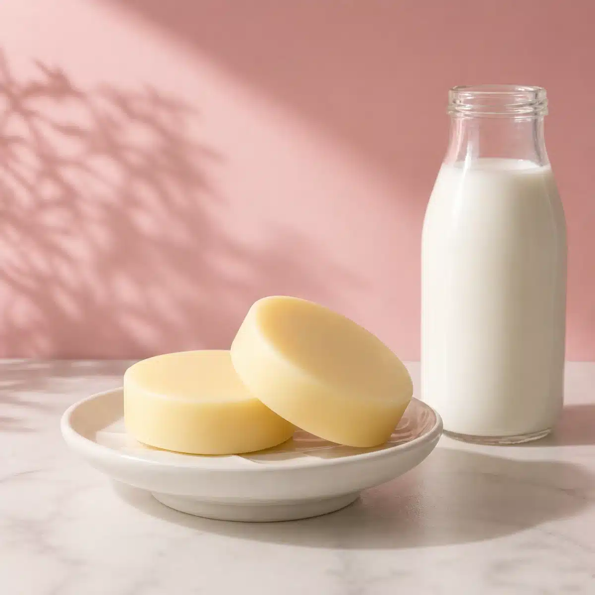 Savon au lait de jument solide Doux bio Dimezell