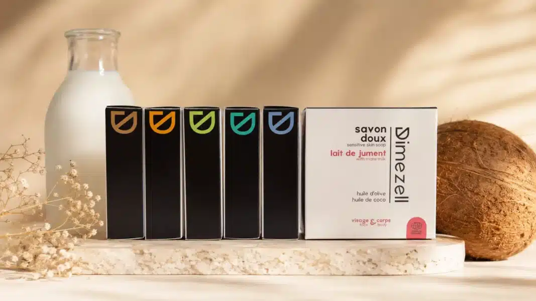 Savons au Lait de Jument Solide Bio Dimezell