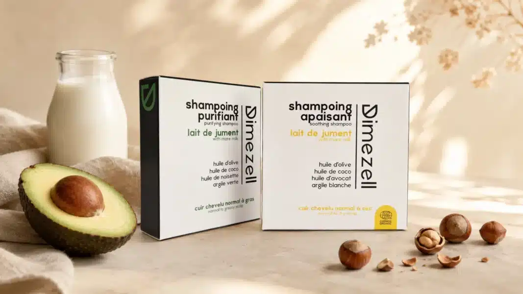 Shampoings Solides au Lait de Jument Bio Shampoings au Lait de Jument Solide Bio Dimezell